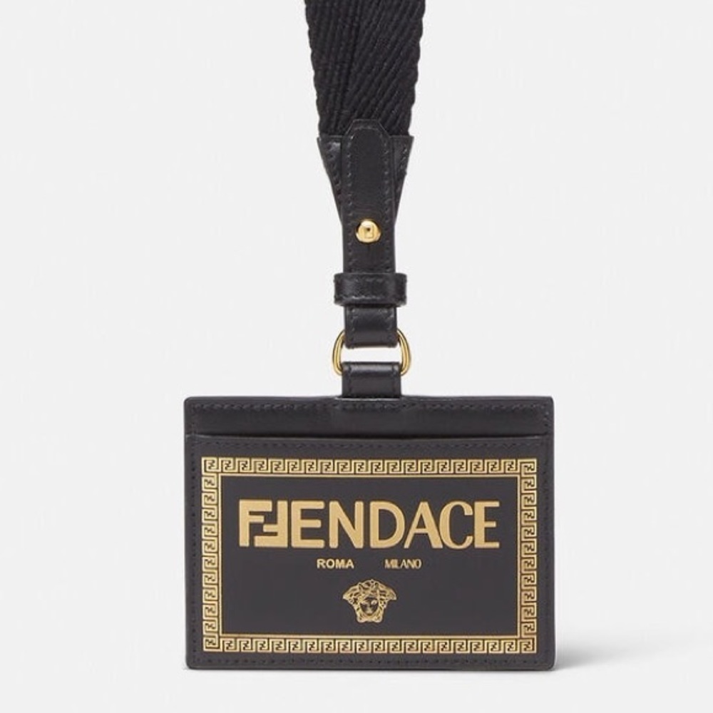 ONE DAY SALE!!! Fendace limited edition card holder on strap wallet bag NEW